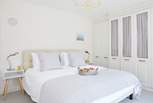 You will be sure to get a good night's sleep here with fresh crisp linen and a comfortable bed.