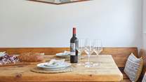 The heart of any holiday home - enjoy a meal and share some stories.