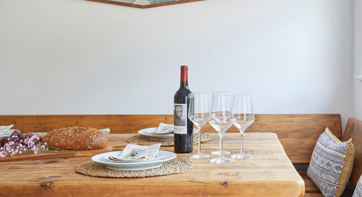 The heart of any holiday home - enjoy a meal and share some stories.
