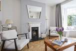 Take some time out and enjoy a good book in the stunning sitting-room.