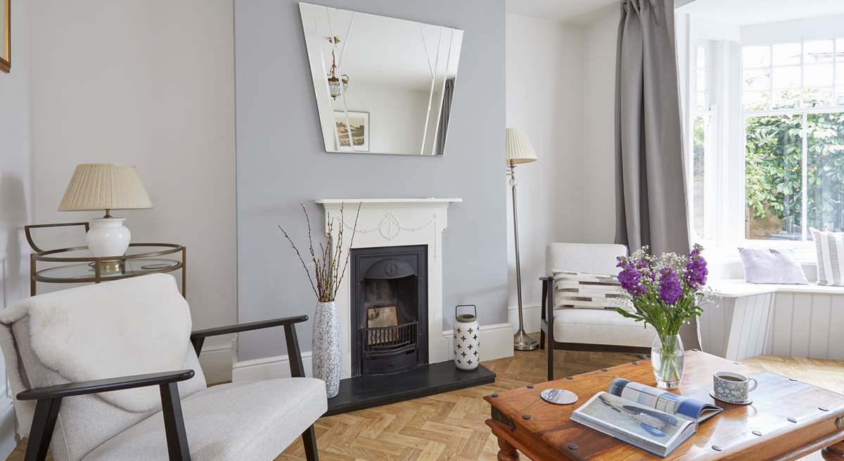 Take some time out and enjoy a good book in the stunning sitting-room.
