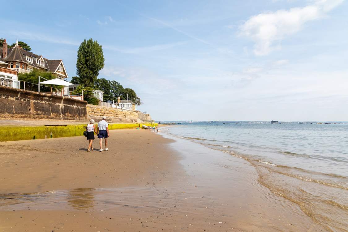 Seaview Bay has a beautiful coastline with shallow waters making this a safe place for all the family.