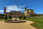 The opulent holiday home of the late Queen Victoria.