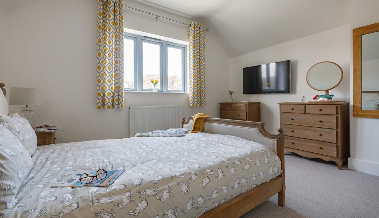 You will find Smart TVs in all bedrooms.