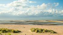 Take a wander along the beach at low tide to neighbouring Old Hunstanton, popular with families and water sport enthusiasts.