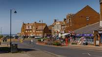 Victorian splendor, shopping and entertainment with the biggest joke shop too!