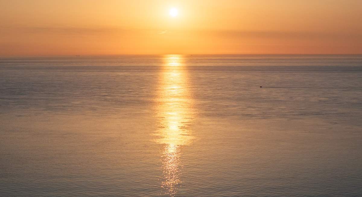 Soothe your soul on the patio on a still summer's night and watch the enchanting sunsets. 