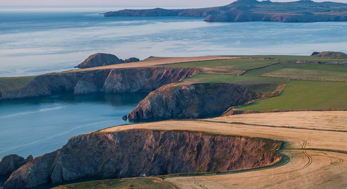 The surrounding spellbinding coastline.