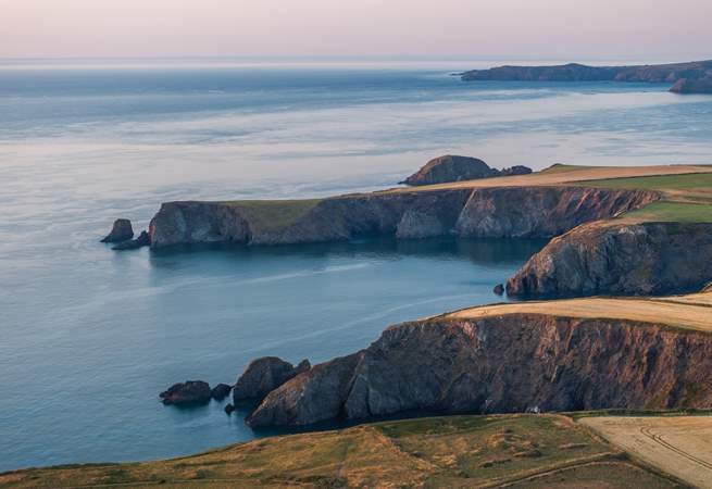 From the doorstep explore the spellbinding coastline. 