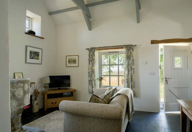 Throw open the front door for a cooling breeze.  