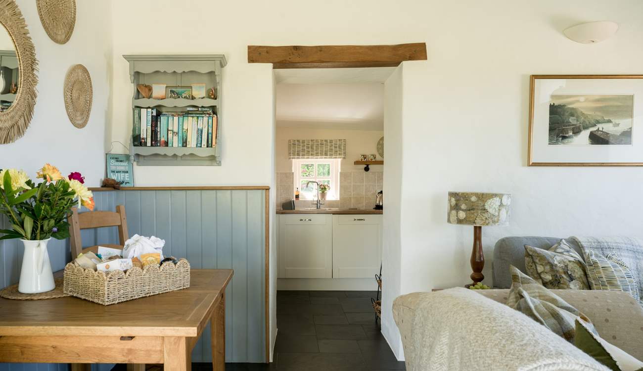 Enjoy the generous welcome pack. 