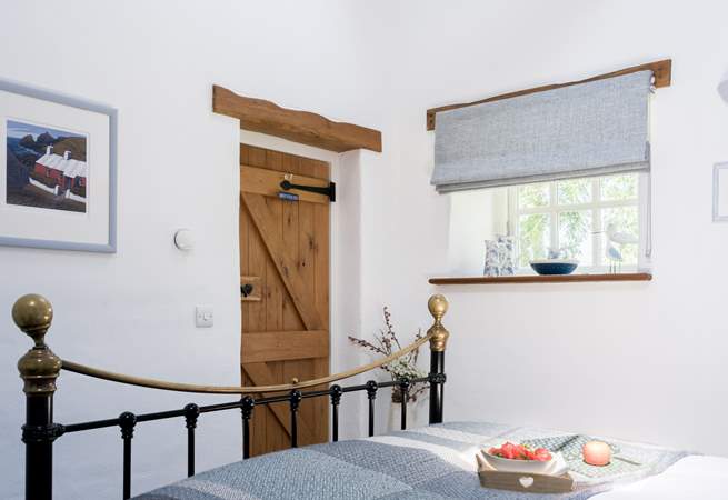 Light and airy bedroom.