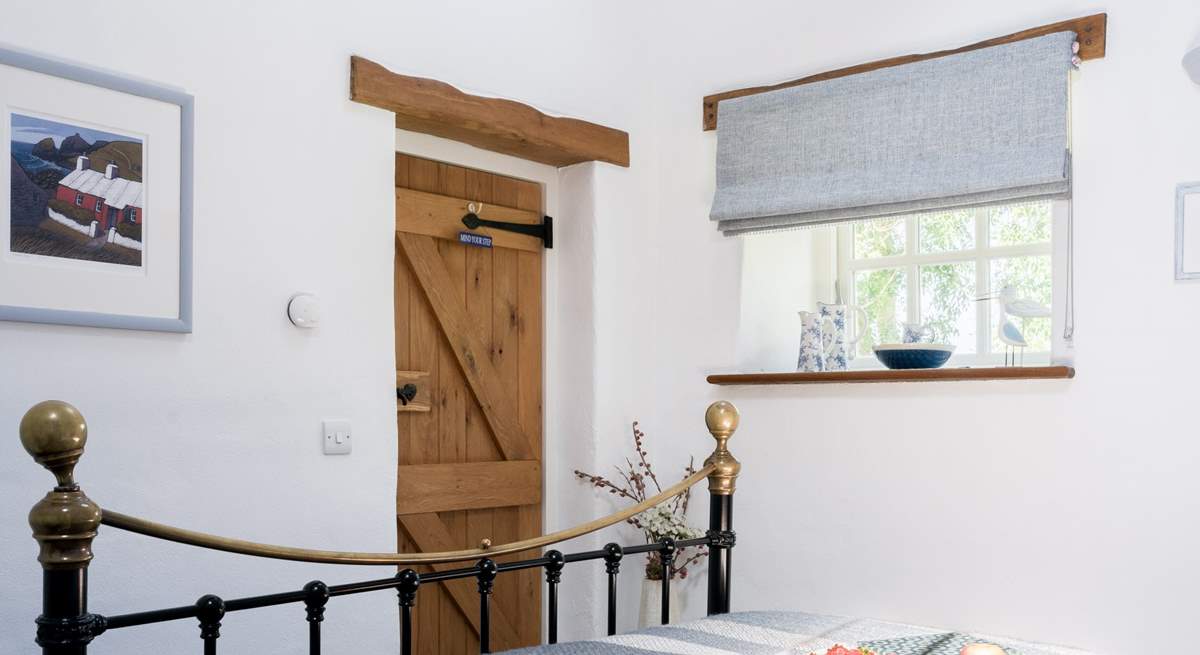 Light and airy bedroom.