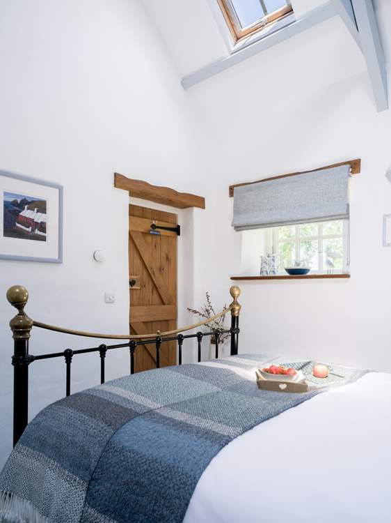 Light and airy bedroom.