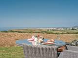 Enjoy the glorious far-reaching sea view from the patio.