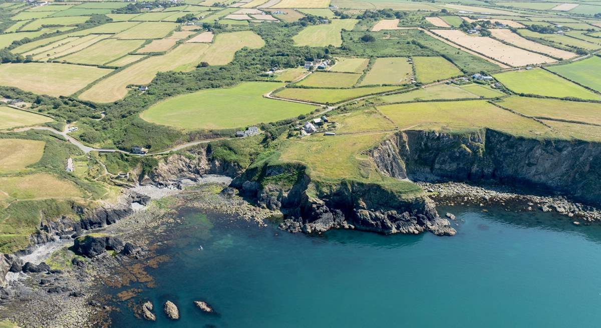 Pencaer is surrounded by the dramatic Pembrokeshire coast. Take a walk to Aberfelin beach. 