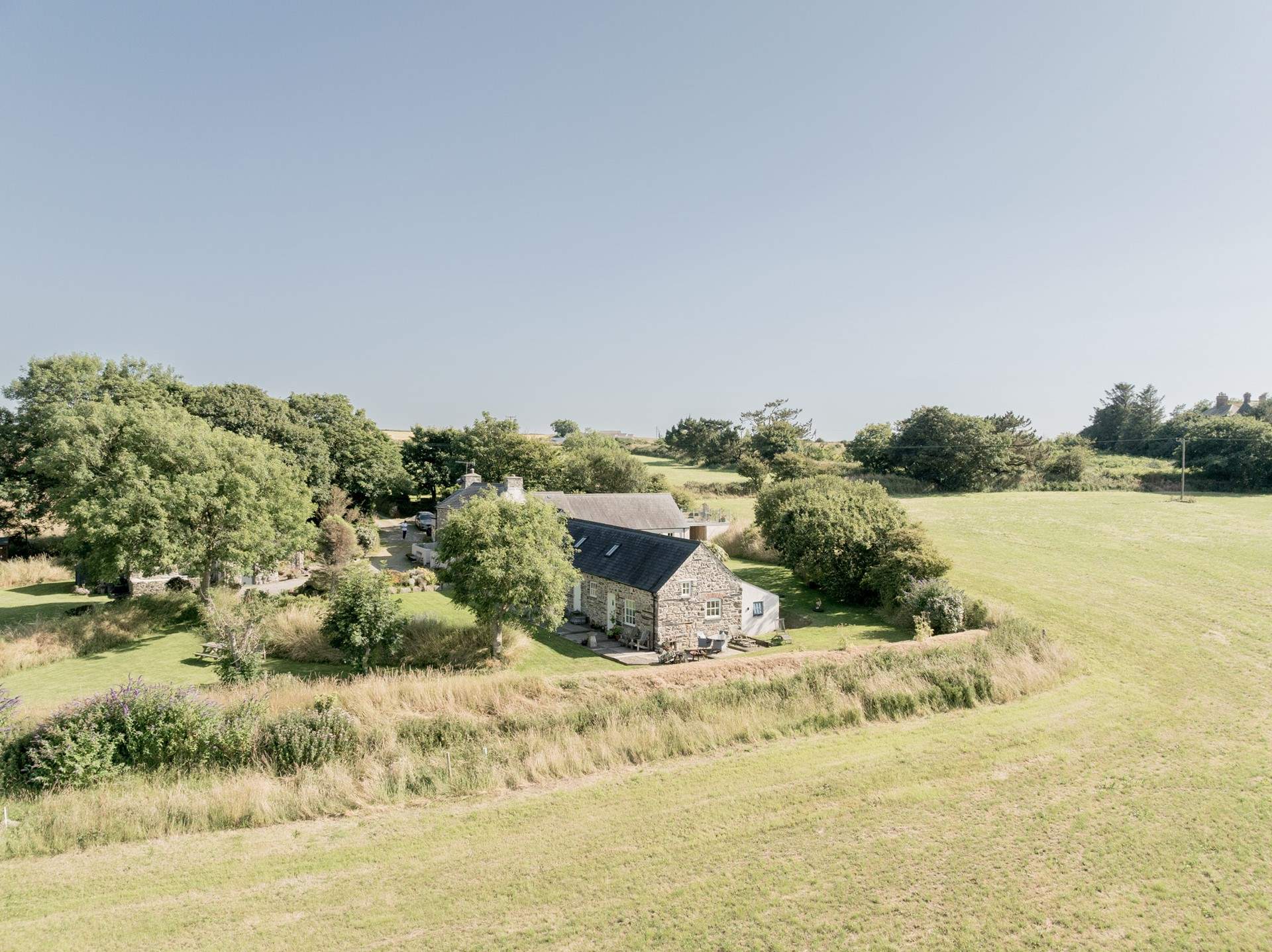 A dreamy setting where rural and coastal living combine. 
