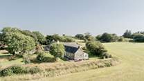 A dreamy setting where rural and coastal living combine. 
