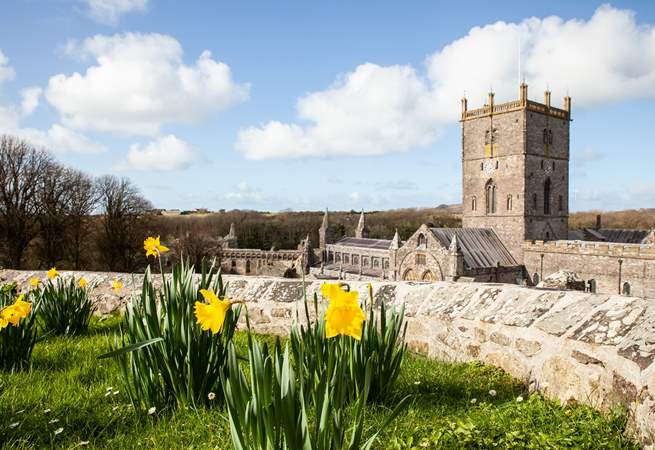 Majestic St David's Cathedral. 