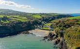 Take a short trip to the sheltered cove at Cwm yr Eglwys.  - Thumbnail Image