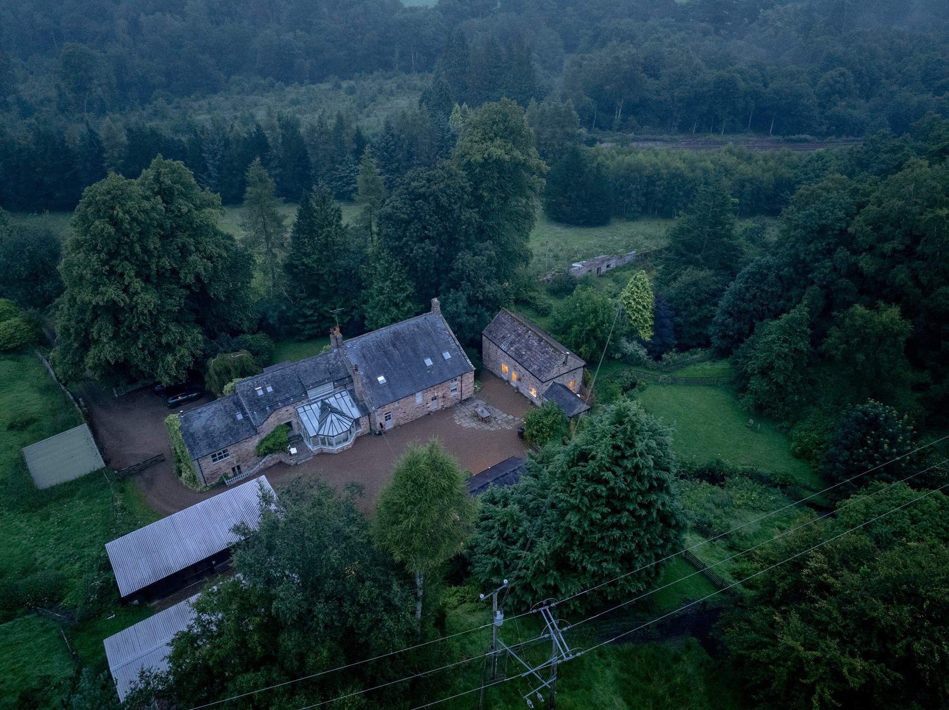 Magical Barn is surrounded by fields and there are acres of garden for you to explore. 