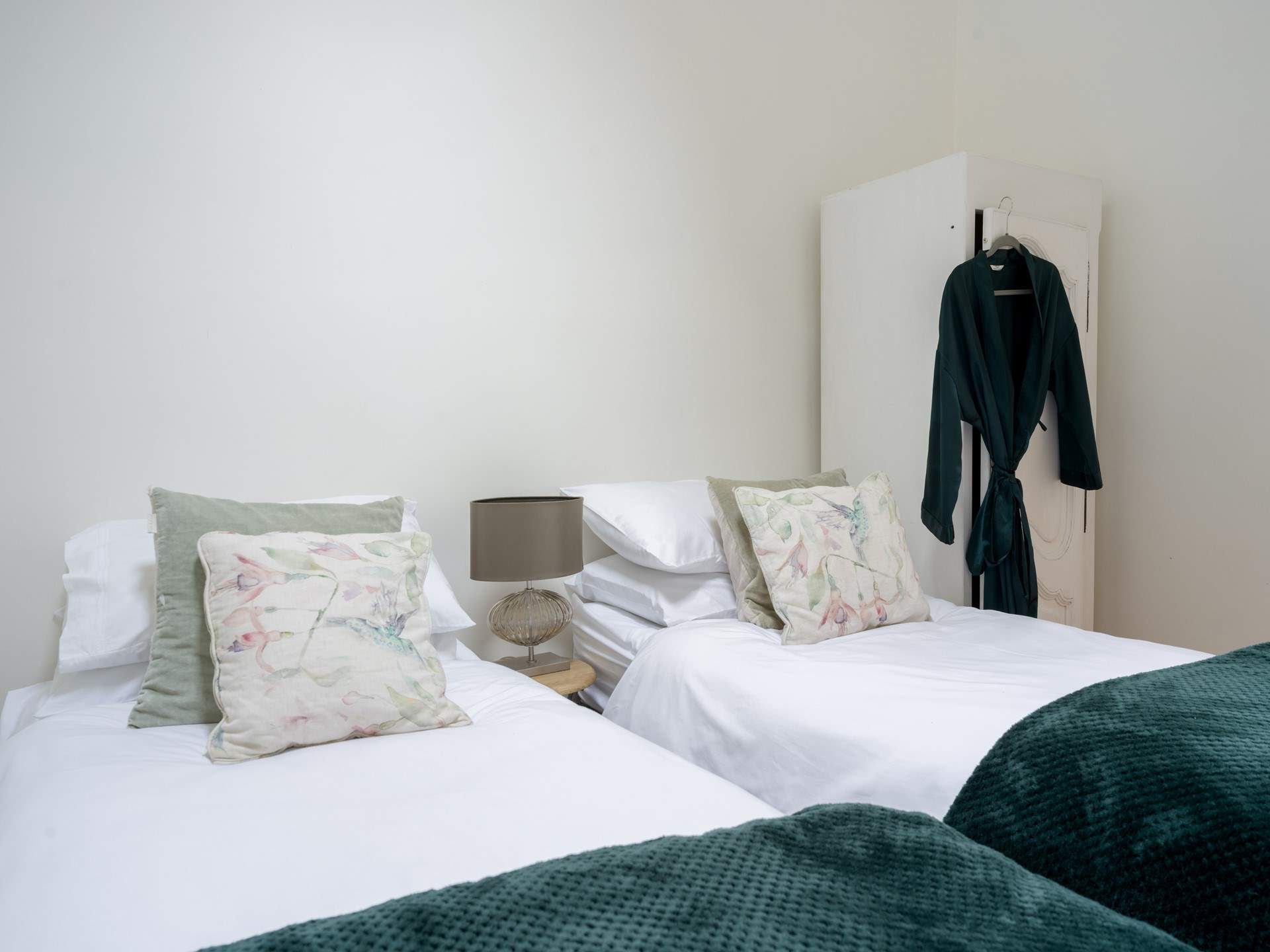 Robes are provided for your comfort.