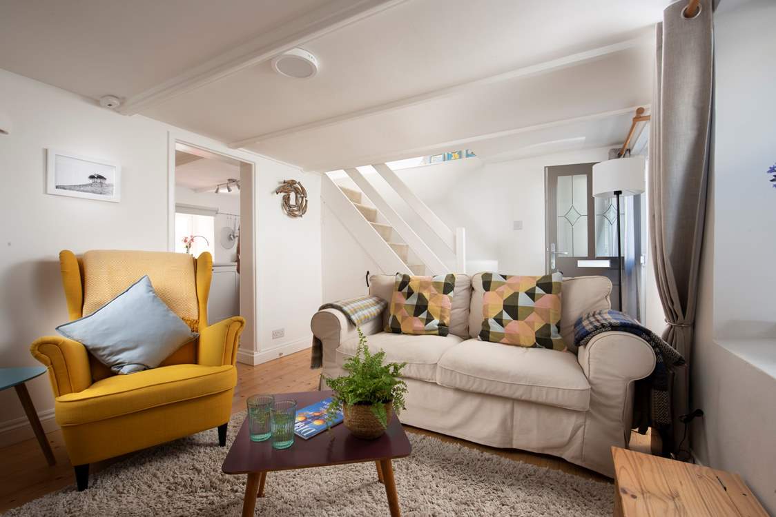 A welcoming cottage, tastefully furnished.