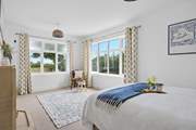 This double-aspect room is wonderfully light and airy.