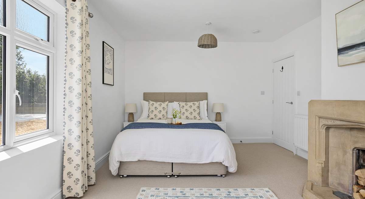 Swathed in sumptuous bedding, throws and cushions, you're guaranteed a blissful night's sleep.