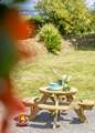 Younger members will love their own garden table.
