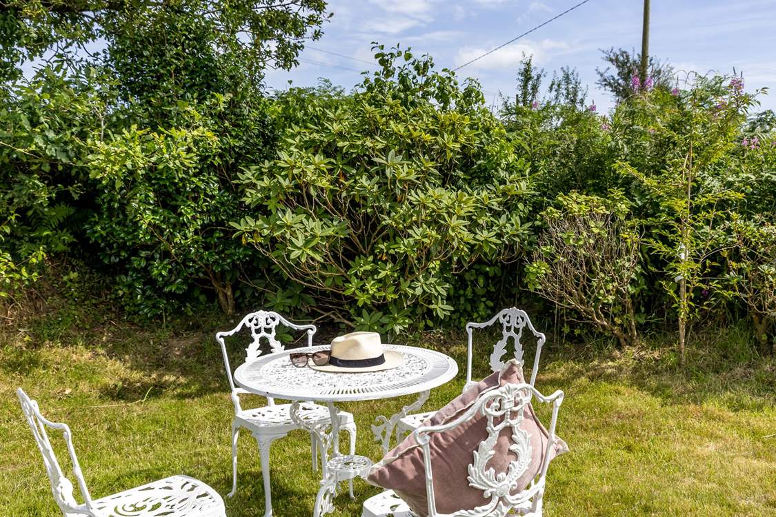 A lovely spot for afternoon tea - jam first of course!!