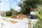 The hot tub is sure to be a hit whatever the weather.