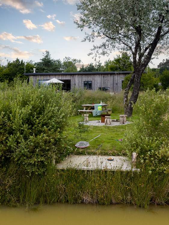 Here you can enjoy fishing, night time fire-pit stories and toasting marshmallows every day.