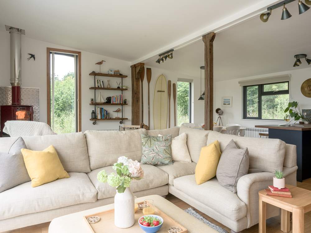 Relax back into the plump sofas for a spot of holiday reading.