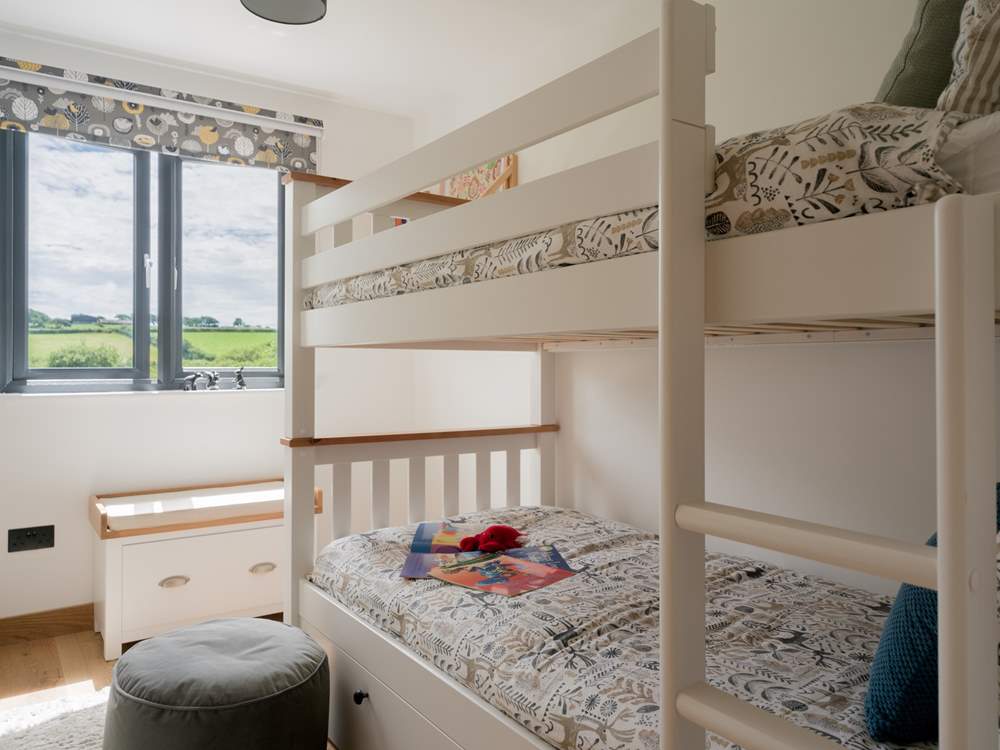 Bedroom 3 offers the perfect bunk room for young and old.