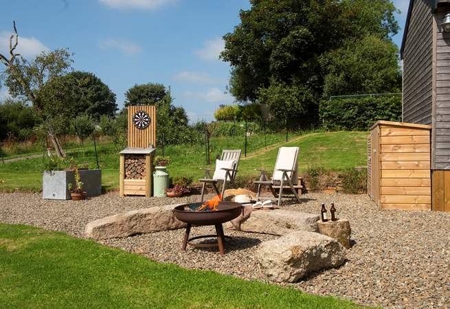 Soak up sun-kissed days in the dreamy outdoor space.