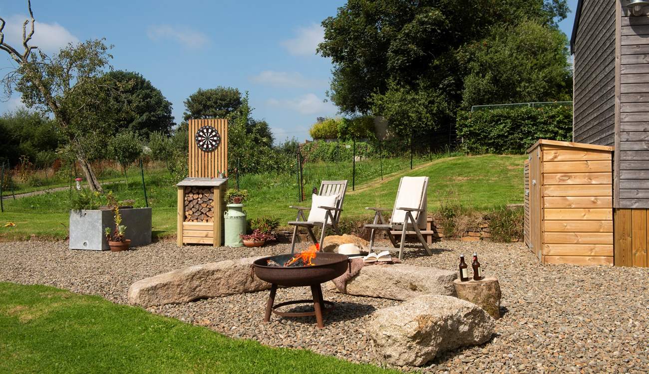 Soak up sun-kissed days in the dreamy outdoor space.