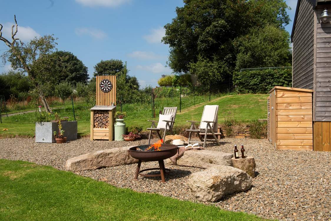 Soak up sun-kissed days in the dreamy outdoor space.
