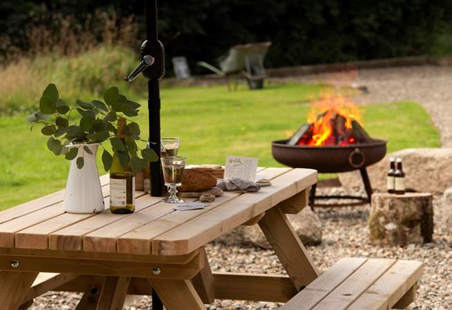 Al fresco dining here is a dream. 