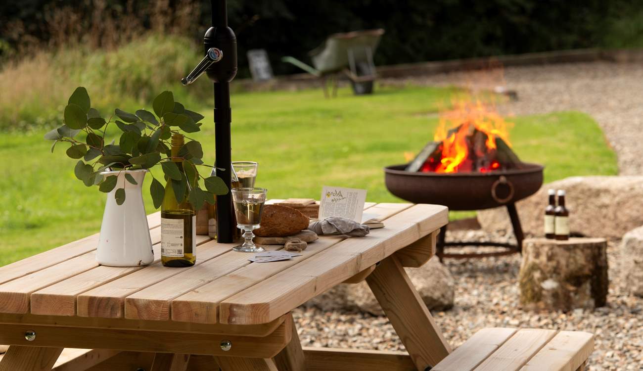 Al fresco dining here is a dream. 