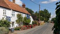 The Rose & Crown pub and restaurant; perfect for a gorgeous meal.