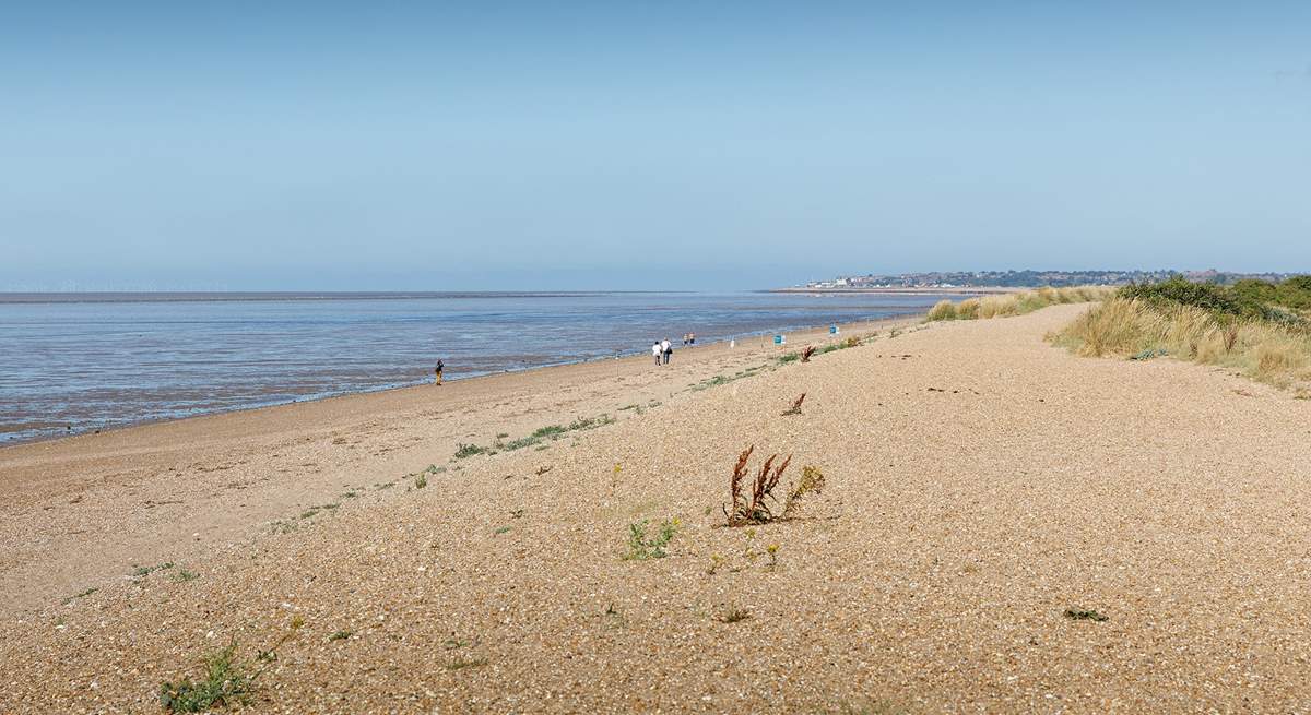 Your local beach; perfect for peaceful walks and birdwatching.