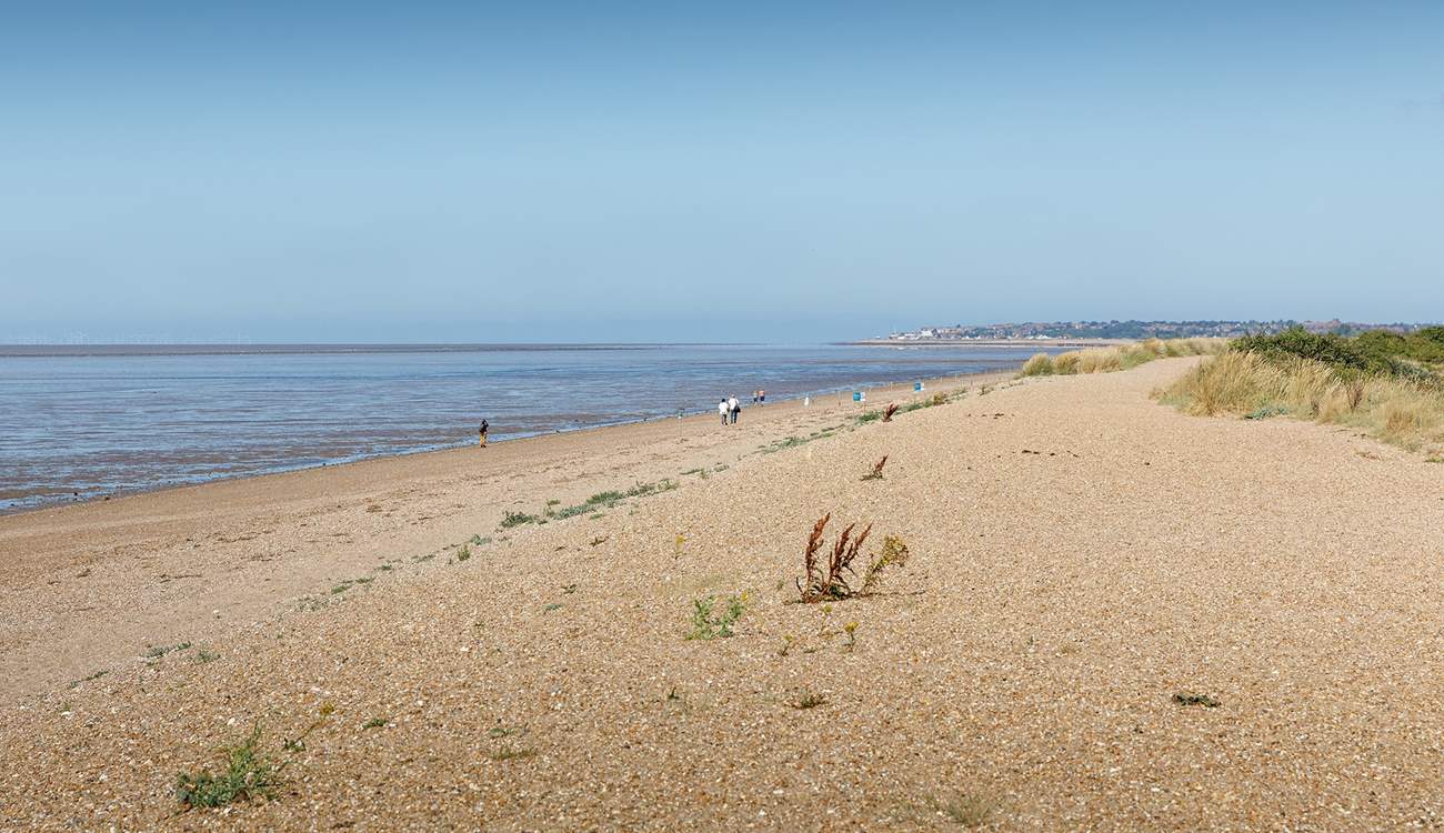 Your local beach; perfect for peaceful walks and birdwatching.