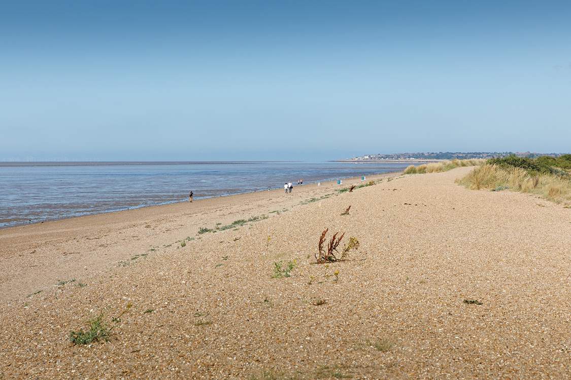 Your local beach; perfect for peaceful walks and birdwatching.