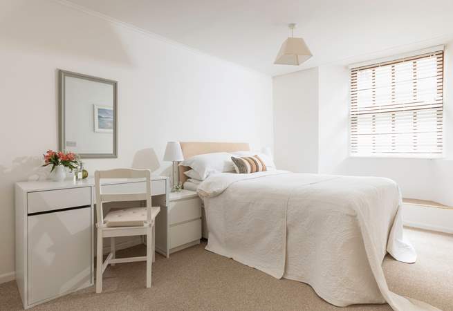 Bedroom 2  is a sweet double.