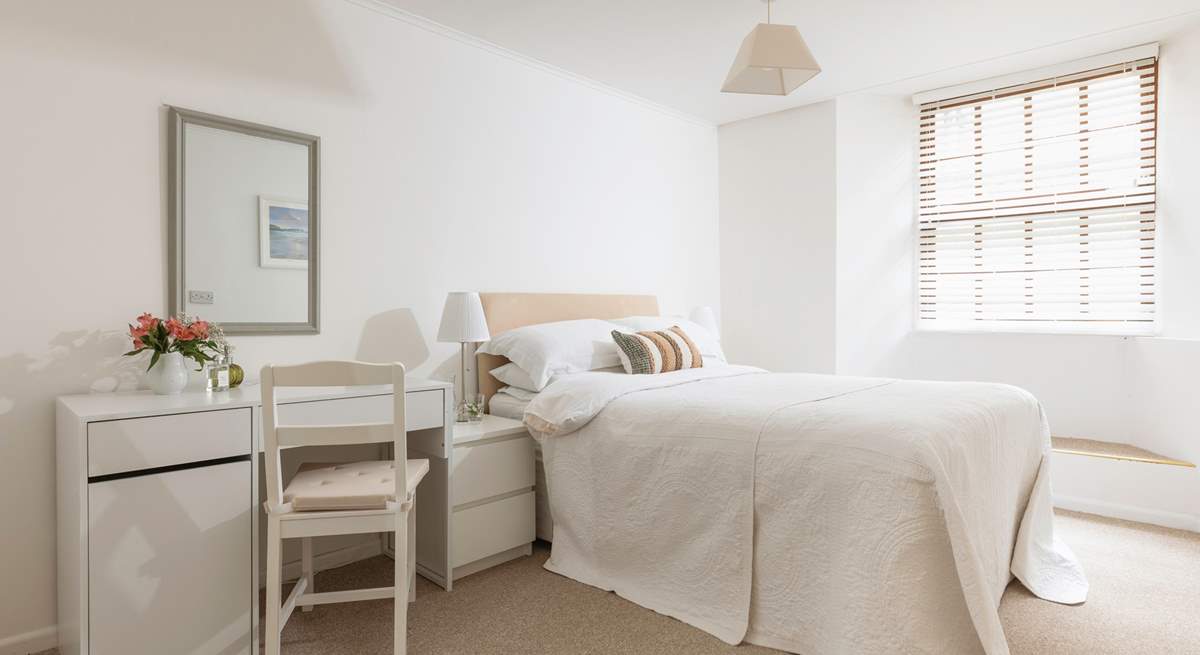 Bedroom 2  is a sweet double.