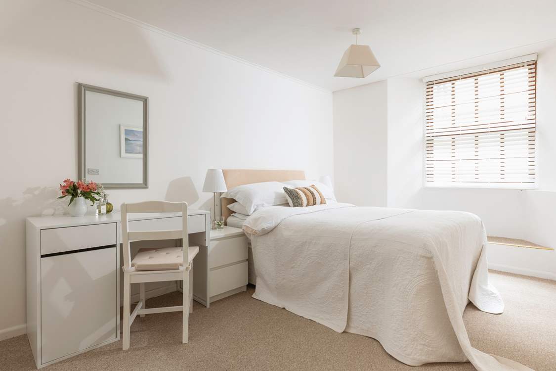 Bedroom 2 is a sweet double.