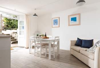 Gather round and plan your day's adventures, so many on foot from the apartment.