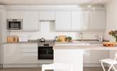 A very well-equipped modern kitchen, perfect for preparing holiday feasts! - Thumbnail Image