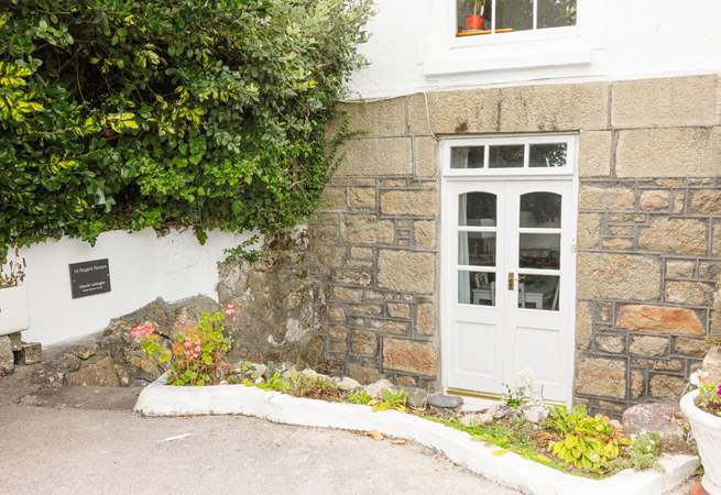Beautiful original doors welcome you into this characterful home.